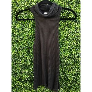 Free people black sweater tank